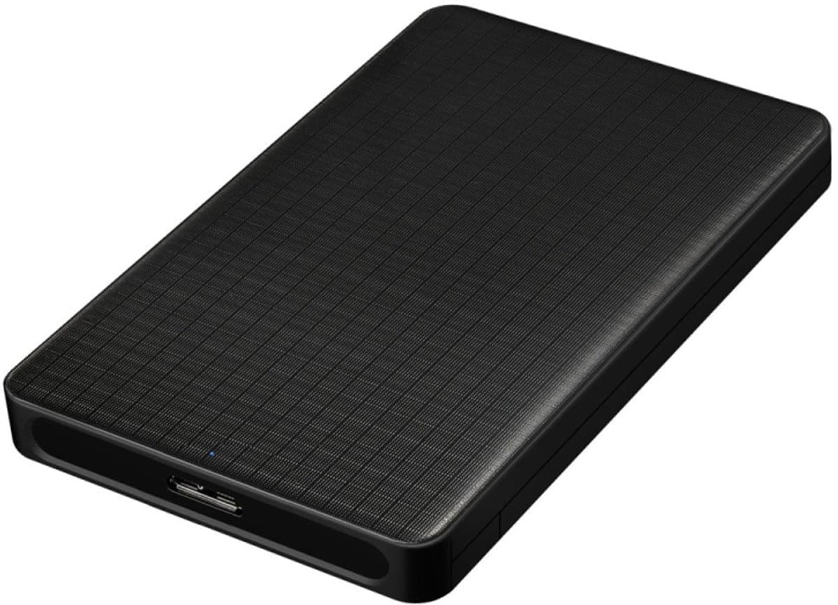 E39 2.5 inch USB3.0 SATA MOBILE HARD DISK BOX (zwart) — afbeelding 1