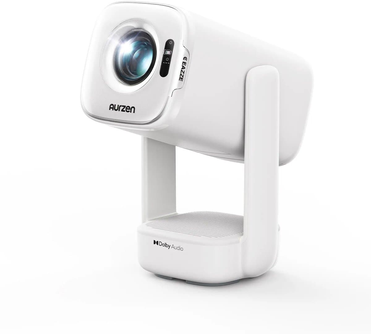 Aurzen EAZZE D1 Air Smart Mini Beamer – Full HD 1080P – 300 ANSI – Netflix – Prime Video – YouTube – Thuis bioscoop - Bluetooth 5.2 – HDR10 – Dolby Audio — afbeelding 1