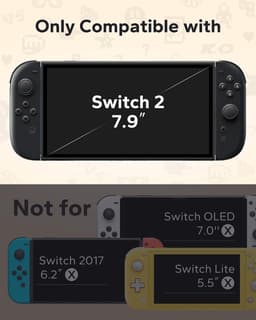 Sounix Hoesje geschikt voor Nintendo Switch 2 - Bescherm Hoesje - Kras- en stootbestendig - Roze Hoesje — thumbnail 2