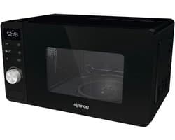 Magnetron - Oven Combimagnetron - Snel Eten Opwarmen - Roestvrij Staal Glas - 20 liter - Zwart