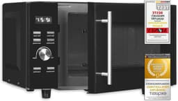 Magnetron met Grill - Compacte Oven - Snel Eten - Flatbed Technologie - 23 Liter - Zwart — thumbnail 1