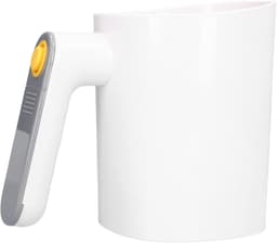 Elektrische Meelzeef - Poederzeef Bakken - Koken en Bakken - Dubbele Werkmodus - 5.5 Inch Mond - Wit — thumbnail 4