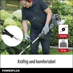 Heggenscharen - Benzine trimmer - Gazonranden snijden - Energiezuinig - 38 cm snijbreedte - Niet gespecificeerd — thumbnail 4