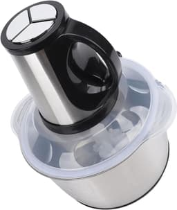 Keukenmachine - Voedselbereider - Eten Bereiden - Krachtige Koper Motor - 5L Kom - Zilver — thumbnail 5