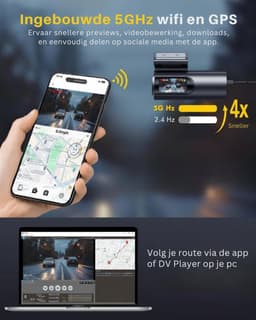 VLSelect® Dashcam - Auto Veiligheid - Dashcam Voor Auto — thumbnail 3