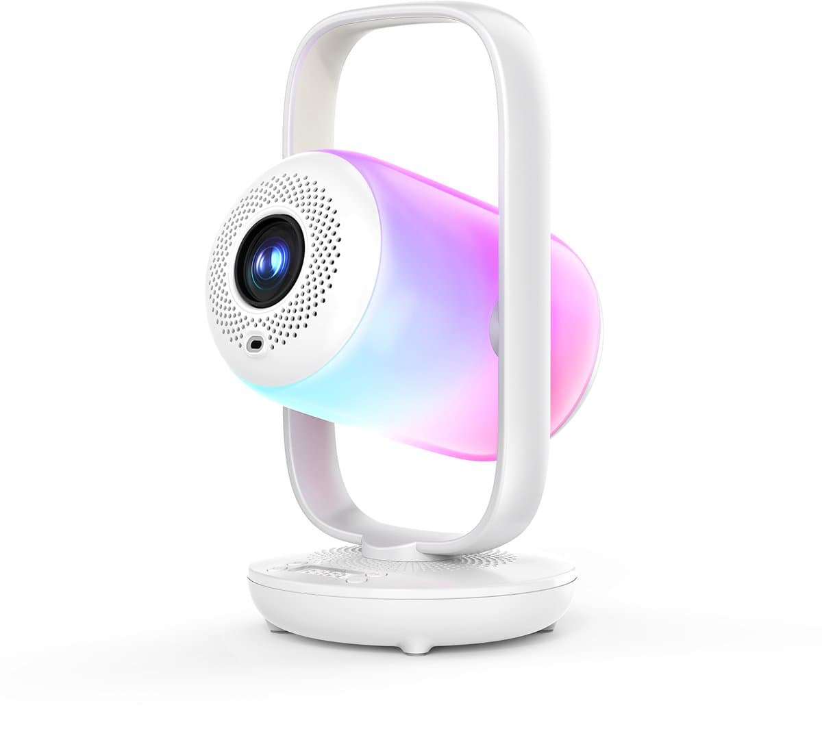 ETOE‑Starfish‑2‑Smart‑Projector‑Google‑TV‑500‑ANSI‑Lumen‑Full‑HD‑1080P‑4K‑Decodering‑0‑300°‑Verstelbaar‑Sfeerverlichting‑Wit — afbeelding 1