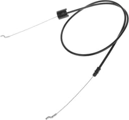 Grasmaaier gaspedaal pull motor zone controle kabel met Z-vorm bocht tuin gereedschap - zwart & zilver — thumbnail 1