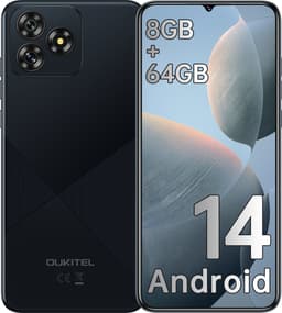 OUKITEL C53 Smartphone 4G -6,6 inch HD-8GB RAM-64GB uitbreidbaar tot 1TB-4300mAh batterij-13MP camera-Android 14 — thumbnail 1