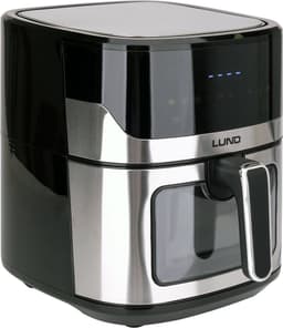 Multifunctionele Heteluchtfriteuse / Airfryer – 1600W – 5 Liter – Digitaal LCD Display – Anti-Aanbak – Vaatwasserbestendig — thumbnail 3