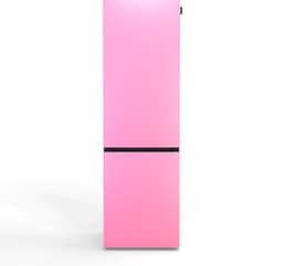 Nunki Large Combi NFA – Koel-vriescombinatie – No Frost – A-klasse – 304 liter – Front Bubblegum Pink Satin — thumbnail 1