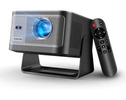 Mini Beamer – Native 1080P – 8K Ondersteuning – WiFi 6 & Bluetooth 5.4 – Autofocus – 600 ANSI Lumen