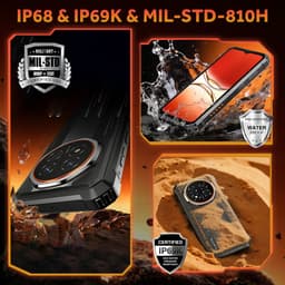 OUKITEL G6 Outdoor Smartphone, 10600mAh, 16GB+64GB, 16MP, IP68 Waterdicht, Android 16, OTG, Dual 4G — thumbnail 3