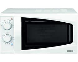 Magnetron met grill - Compacte oven - Snel opwarmen - 700 watt vermogen - 20 liter inhoud - Wit