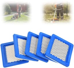 Dailygoods- Luchtfilter Vervanging PT15853 - 5 Stuks - Slijtvast - Hoogwaardige Papieren Filter - Metalen Gaasbescherming - Eenvoudige Installatie - Grasmaaierfilter — thumbnail 2