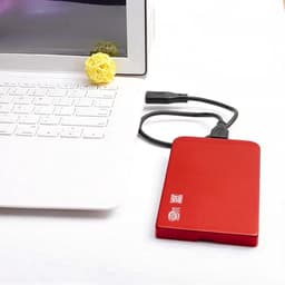 Externe Harde Schijf - Draagbare Opslag - Gegevens Back-uppen - Hoge Snelheid Transfer - 64 GB - Rood — thumbnail 4