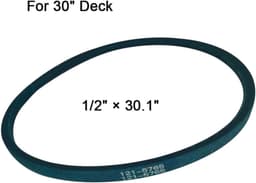 Aandrijfriem Grasmaaier - V-snaar Gazonmaaier - Gazon Onderhouden - Aramide Constructie - 30.1 Inch Lengte - Groen — thumbnail 5