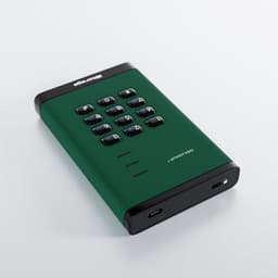 Draagbare Harde Schijf - Externe Opslag Data Schijf - Digitale Assets Beschermen - Wachtwoordbeveiligd Encryptie - 1 TB - Groen — thumbnail 3