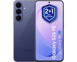 Samsung Galaxy S26 FE - Smartphone - 256GB - Blueberry + 1 jaar extra garantie