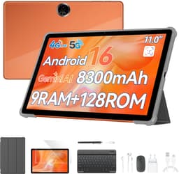 Blackview ZENO5 Tablet - 12GB RAM - 128GB ROM- 8300mAh- Android 16 - Oranje — thumbnail 1