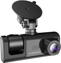 Dashcam - Autocamera, Autodashcam | Draadloze, robuuste en duurzame autodashcam met display, draagbare autodashcam in zwart — thumbnail 2