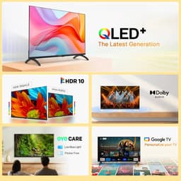 Innovastore Qled Smart TV - TV - Google Smart TV - Qled TV - Dolby Audio - QLED+ - HDR10 - Eyecare TV - Bluetooth 5.1 - 40inch — thumbnail 3