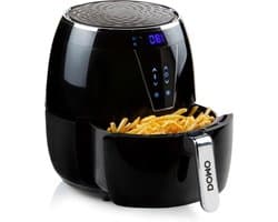 Heteluchtfriteuse - Airfryer Gezond - Gezond Koken - 8 Programma's - 4 Liter - Zwart