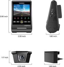 VIOFO A229 Pro-W 2CH - Dashcam - 4K Ultra HD Voorcamera + 2K Waterdichte Achtercamera - Sony STARVIS 2 Nachtzicht - GPS & WiFi - HDR - Parkeerbewaking — thumbnail 3