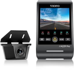 VIOFO A229 Pro-W 2CH - Dashcam - 4K Ultra HD Voorcamera + 2K Waterdichte Achtercamera - Sony STARVIS 2 Nachtzicht - GPS & WiFi - HDR - Parkeerbewaking — thumbnail 1