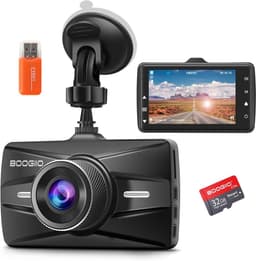 Dashcam voor auto - Zwart - 3 Inch IPS Scherm - 1080P Full HD Groothoekcamera met Nachtzicht - Veiligheid op de Weg — thumbnail 1