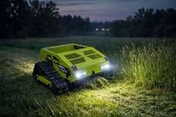 Grassor Robotmaaier Rups MultiForce 550T-G10A Armor - Hybride 550 mm - 2200W Generator, 2x900W — thumbnail 4