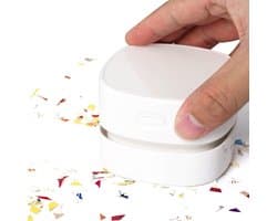 Mini Draadloze Tafelstofzuiger, Draagbare Bureau Stofzuiger USB-oplaadbaar voor Toetsenbord, Laptop, Kantoor, Auto en Huisdierenhaar