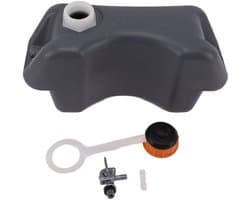 Grasmaaierreservoir Kunststof - Brandstoftank - Brandstofcontainer - Duurzaam - Hoge Hardheid - Bevestigingsgat 27 cm