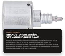 Brandstofsolenoïde vervanging 692734 - Duurzaam - Kabelboom - Betrouwbare accessoires - Geschikt voor 497672/497157/495739 - Hoogwaardig ijzermateriaal - Brandstofklep — thumbnail 1