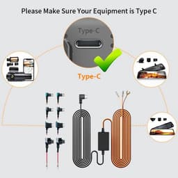 Solidchoice - Hardwire Kit voor Dashcam met USB-C 4A en Accu Beveiliging — thumbnail 2