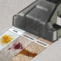 Verte Meubelreiniger - Tapijtreiniger - Vlekverwijderaar - Bankreiniger - Reinigingsmachine - Bekledingsreiniger - 450 W - Grijs — thumbnail 5