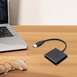 USB naar HD Adapter - Videoconverterkabel Externe Grafische Kaart - Beeldweergave Uitbreiden - Plug-and-Play Installatie — thumbnail 3