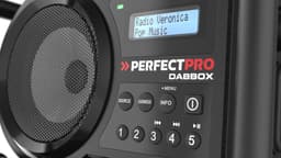 PerfectPro DABBOX Bouwplaats Radio - FM en DAB+ - Bluetooth - AUX - Oplaadbaar - IP54 - DBX3 — thumbnail 2