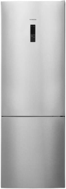 SIEMENS KG49NXIBF XXL staande koel-vriescombinatie iQ300, vrijstaande koelcombinatie met vriesvak onder 203 x 70 cm, 311 l koelen, 129 l vriezen, NoFrost, hyperFresh, flessenrek, roestvrij staal — thumbnail 1