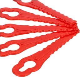 Reservemessen - Grasmaaierbladen - Gazon Onderhoud - Snelle Vervanging - 5 stuks 85mm - Rood — thumbnail 3