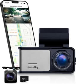 Dual Dashcam - 4K Ultra HD - Voor- en Achtercamera - GPS en WLAN - Voor Auto's — thumbnail 1