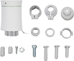 Slimme Thermostaat Kraan - Radiatorregelaar Programmeerbaar - Energie Besparen - App en Stembediening - 5°C-45°C - Wit — thumbnail 4