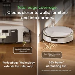 iRobot Roomba Combo Max 775 Robotic Vacuum Cleaner White — thumbnail 5
