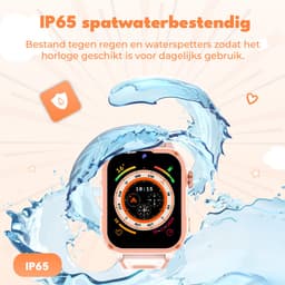 Denver Kindersmartwatch met GPS - Videobellen/SMS - SOS-knop - 4G - GPS Tracker - Simkaart - SWGL149OR - Oranje — thumbnail 2
