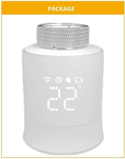 Radiatorthermostaat - Slimme thermostaat - Energie besparen - Raamdetectie - 219 Gram - Wit — thumbnail 5