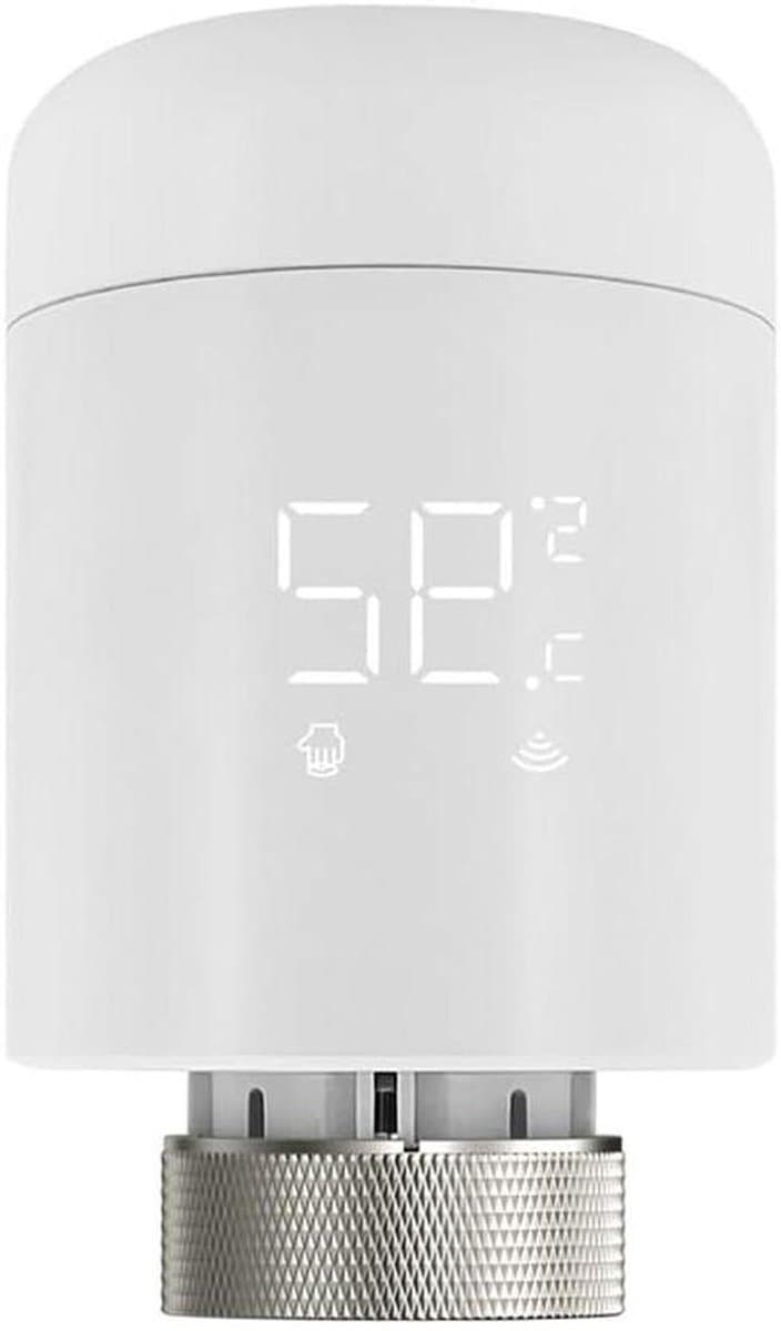 Slimme Thermostaatkraan - Radiatorregelaar WiFi - Energie Besparen - Geen Hub Nodig - 11 x 9.5 x 6.5 cm - Wit — afbeelding 1