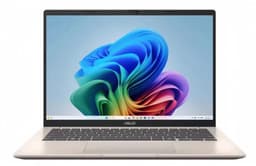Asus Vivobook 14 | 14 WUXGA IPS | AMD Ryzen AI 7 445 | 16GB DDR5 | 512GB SSD | W11 Home | Platinum Gold — thumbnail 1