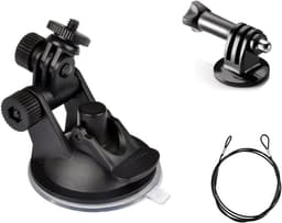 Windscherm GPS Zuignaphouder voor Windscherm Dash Cam | Camera Camcorder Beugel Houder en Lanyard voor GoproHero SJCAM GeekPro Osmo Action Yi 4K en Micro SLR — thumbnail 1