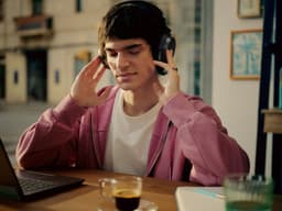 Sennheiser MOMENTUM 5 Wireless Black - Draadloze over-ear koptelefoon met Noise Cancelling - Bluetooth - 8 microfoons - Hi Res - Dolby audio — thumbnail 3