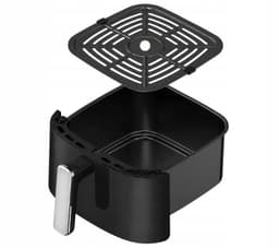 Digitale Airfryer 4L, 1200W – Olievrije Heteluchtfriteuse met Instelbare Temperatuur en Timer, Antiaanbakmand, Gezond Koken voor Frituren, Bakken, Braden en Opwarmen — thumbnail 5