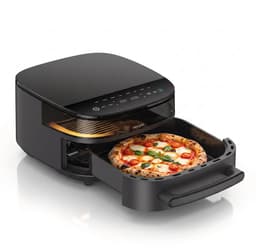 Seeger SpaceFry Airfryer XXL - 6L - Pizza tot 28 cm - 11 Programma's - PFAS-vrij - Voor 6 Personen - Kijkvenster - 80-230 °C — thumbnail 2